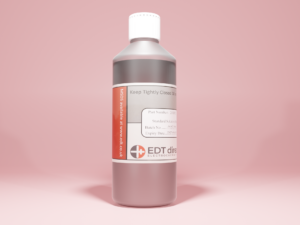 An image showing a 500ml bottle of solution.