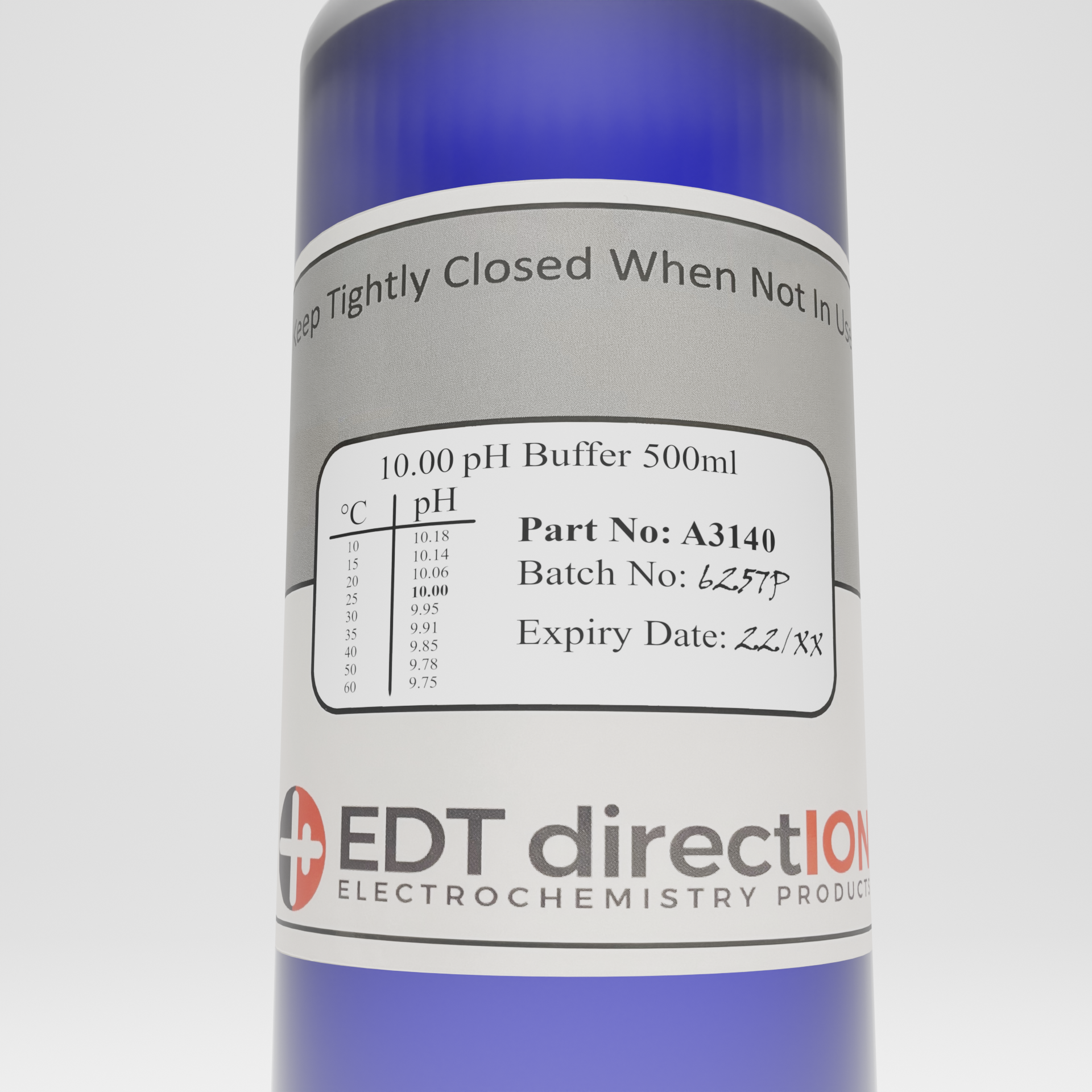 Buffer Solution pH 10.00 Blue (500ml) - Image 2