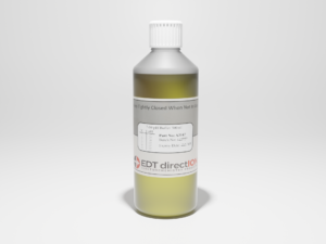 Image showing yellow pH 7 buffer solution.