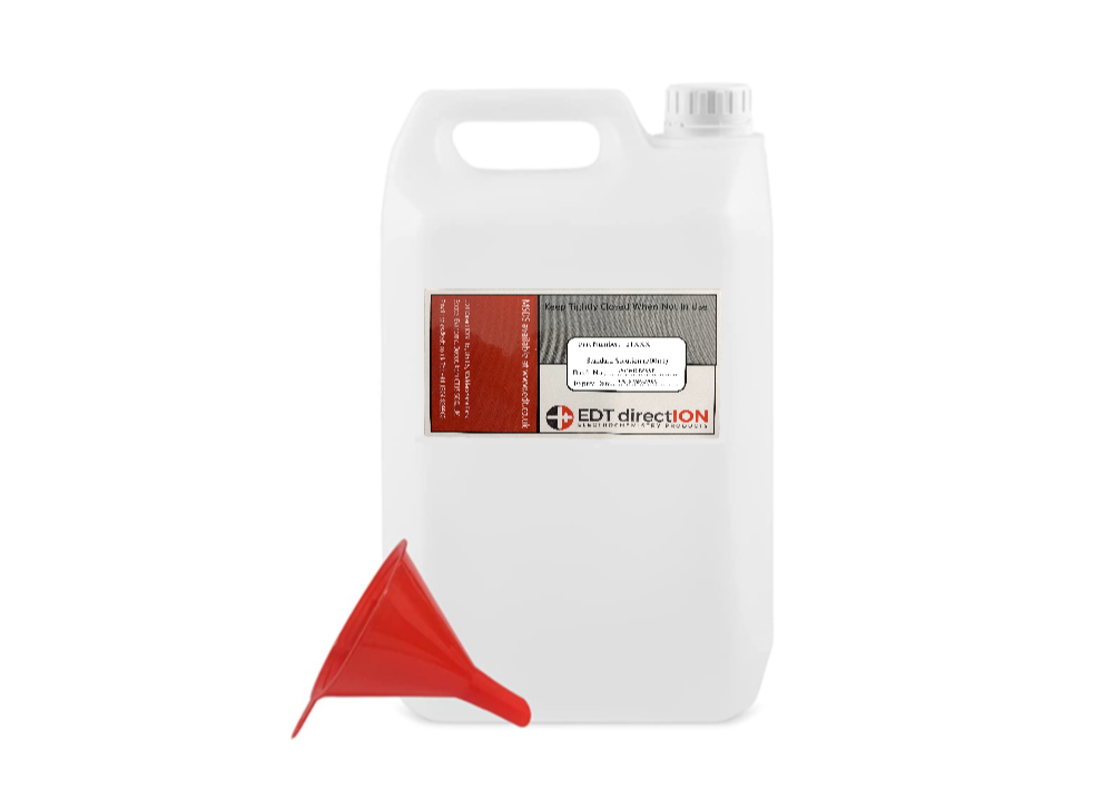 Image showing a 5 litre bottle of fluoride standard.