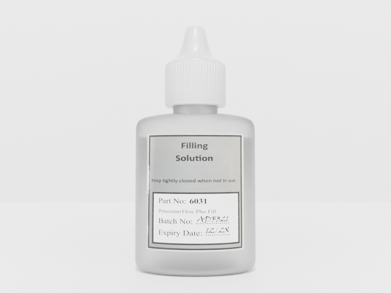 Image showing a small bottle of solution.
