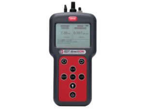 An image showing a combined pH and conductivity meter.
