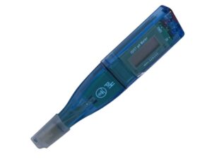 An image showing a pocket pH meter.