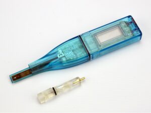 An image showing a pocket ph meter with an ISFET Reference.