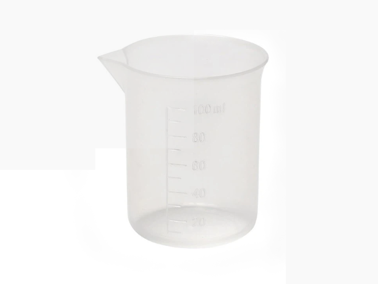 An image showing a 100ml Plastic Beaker